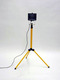 Strahler mit Stativ NEU ,1 schwarzer Halogenstrahler, graues oder gelbes Stativ, 18x15cm