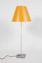 Tischlampe COSTANZA Alugestell, höhenverstellbar H.76/110cm, Kunststoffschirm weiß, blau, rot LUCEPLAN