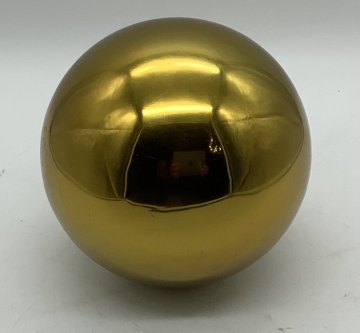 Deko Kugel, silber / Gold, diverse Größen