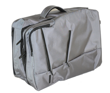 Trolly &quot;Challenger&quot;, Polyester grau, mehrere Fächer/Taschen, (36x52x23,5cm)