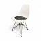 Sitzkissen, Vitra, anthrazit,  für Side Chair DSR, Filz 5mm