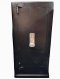 Geldschrank, Safe, Tresor, SIJ, kaschiert, schwarz, 1 Tür, Chrombeschläge, Zahlenrädchen, 80x50x170cm