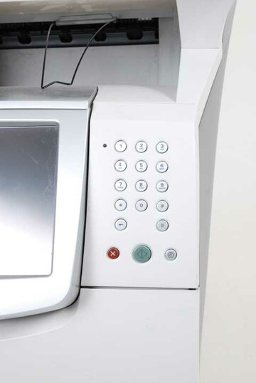 Fotokopiergerät Drucker Lexon Bildschirm
