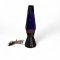 Lavalampe ASTRO VINYL EDITION, Farbspiel violet/orange, Alusockel schwarz, doppelkonisch, 1-flg. GU10, MATHMOS