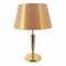 Tischlampe BANKAMP, Messing, Pokalform, runder Fuß Ø16, 1 flg. E27 max.60W, H42