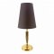 Tischlampe BANKAMP, Messing, Pokalform, runder Fuß Ø16, 1 flg. E27 max.60W, H42
