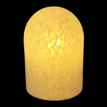 Tischlampe THE DOME PEILL & PUTZLER, Kuppelglas Ø17,5, mattiert, organische Struktur, 1 flg. E14 max.60W, H25