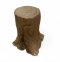 Baumstumpf, H70, FB, Styropor auf Holzplatte, braun