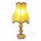 Nachttischlampe, Marmordesign, schwarze Fassung, 1 flg. E14 max.40W, H21, Ø10