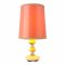Nachttischlampe, Marmordesign, schwarze Fassung, 1 flg. E14 max.40W, H21, Ø10