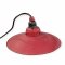 Hängelampe ZWJ Blechschirm rot