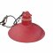 Hängelampe ZWJ Blechschirm rot