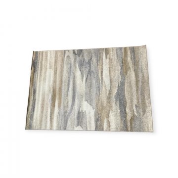 Teppich, gemustert, creme beige grau, hochflorig, 160x230cm