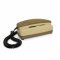 Telefon, Wählscheibe im Hörer, französisch, beige braun