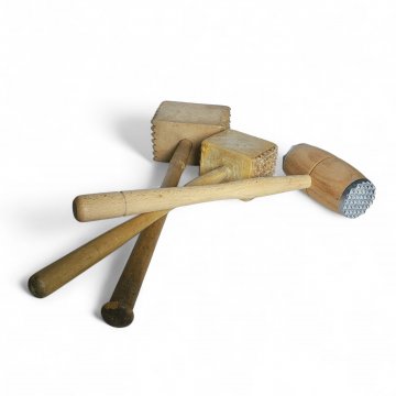 Fleischklopfer Holz, einfach div.