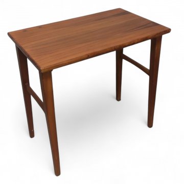 Satztisch, Teak, Beine konisch, B57xT35xH55