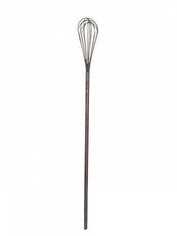 Schneebesen/Rührbesen GROSS, Metall,silber, L 150 cm B 15 cm
