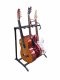 Gitarrenständer, Multirack, für 5 Gitarren, klappbar, Gitarren nicht enthalten, 73 x 46 x 60 cm