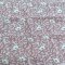 Dekostoff 110x60 altrosa weißes florales Muster, Kücke
