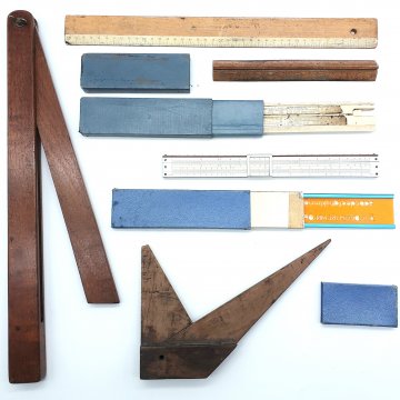 Bürobedarf, Lineal, Holz / Kunststoff, Diverse