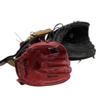 Baseballhandschuh, Leder