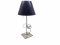 Tischlampe COSTANZINA H.51cm Alugestell, Kunststoffschirm weiß, rot, blau, gelb, LUCEPLAN