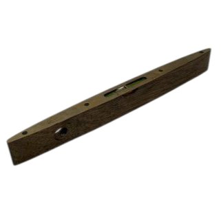 Wasserwaage, alt Holz, Vintage