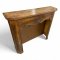 Kaminvorsatz, Holz dkl.braun gebeizt, H/B/T 118x138x35