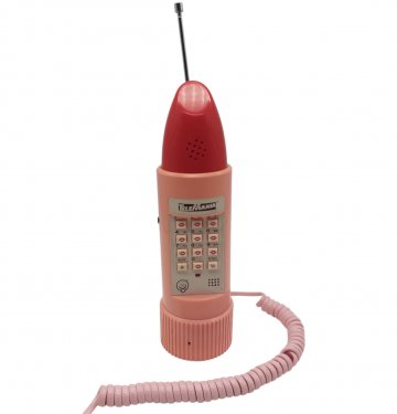Telefon Lipstick Fone rosa, Tele Mania