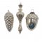 Weihnachtsbaumschmuck, Roboter, UFO, Glitter Pilze, 