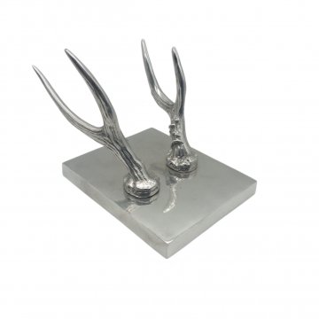 Geweih / Garderobe, chrome, POLS POTTEN