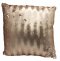 Kissen 45x45, Pailletten, bronzefarbend