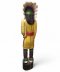Figur INDIANER, Holz geschnitzt, bunt, H195