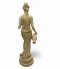 Statue, FB, Styropor, weiblich, Wasserträgerin, sandfarben, auf Sockel Ø40,H 20, Gesamthöhe 143