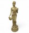 Statue, FB, Styropor, weiblich, Wasserträgerin, sandfarben, auf Sockel Ø40,H 20, Gesamthöhe 143