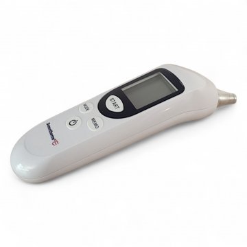 Fieberthermometer DOMOTHERM, digitale Anzeige, Kunststoffgehäuse weiß, L15