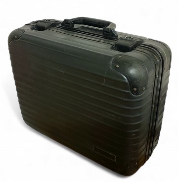 Aktenkoffer Rimowa Alu Art Flight kit, schwarz 45x36x19