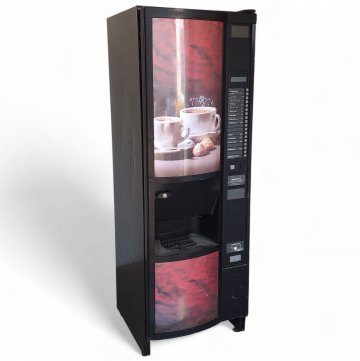 Kaffeeautomat Heißgetränkeautomat schwarz, rheavendors group, 184x72x94 