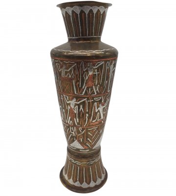 Vase, Ägyptisch, Messing