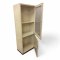 Arztvitrine, MAQUET, Metall beige, 2-türig, Tür oben matt verglast,, H/B/T 173x68x42