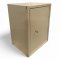 Tresor, Stahl beige, Doppelbartschloss, H/B/T 67x49x41, ca. 60 Kg
