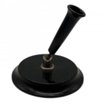 Stiftehalter, Vintage, Blech schwarz