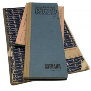 Büroartikel divers: Buchführungs- / Rechnungs- / Notizbuch, DIN A5 - A6