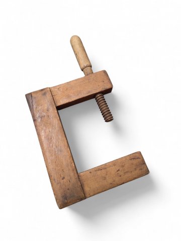 Schraubzwinge Holzmichl, Holzgriff, 30-45cm