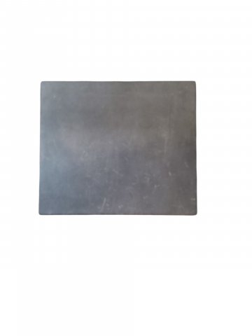 Schreibtischunterlage, Leder, Anthrazit, 48x56cm