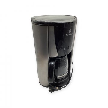 Kaffeemaschine, Edelstahl / schwarz, Russel Hobbs