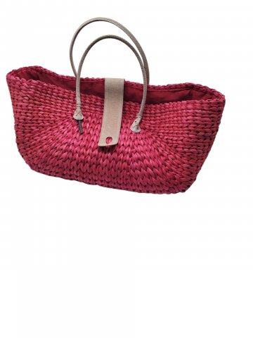 P- Einkaufstasche Bast / Nylon, diverse