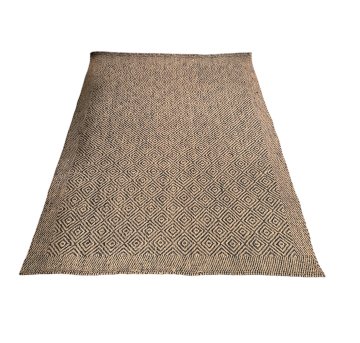 Teppich, Sisal, gelb/schwarz, 170x240cm