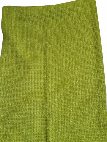Vorhang ca.100x215cm, grün Boucle