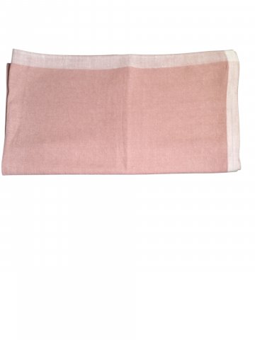 Tischdecke, 93x143cm, Baumwolle, rostrot/beige meliert
